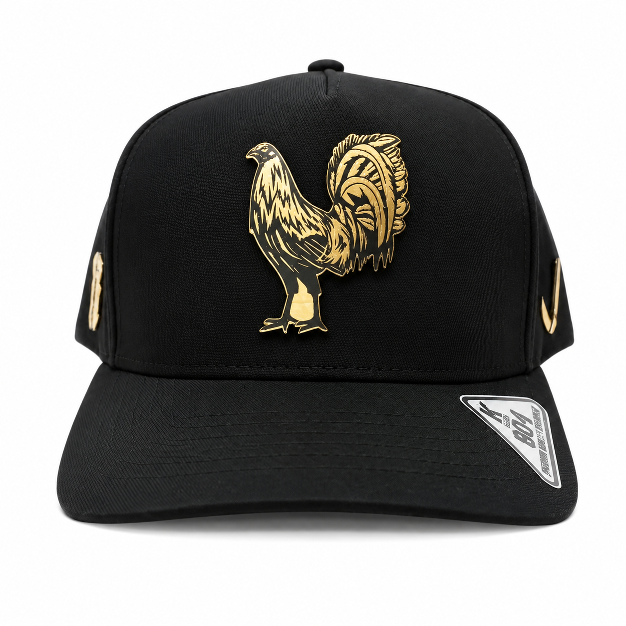 Gorra Gallo De Oro — Placa Dorada | Nuevo Imperio